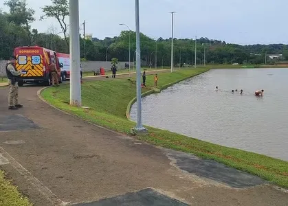 Menino se afogou em lago de Laranjeiras do Sul