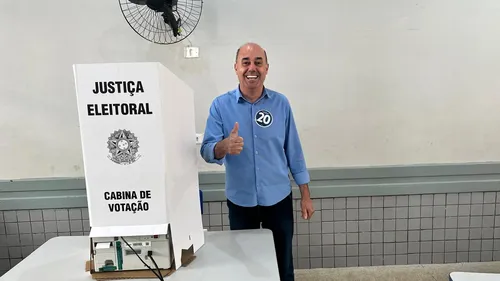 Miguel Amaral após votação em Ivaiporã