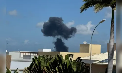 Caça da Força Aérea Brasileira cai em Natal; veja o vídeo