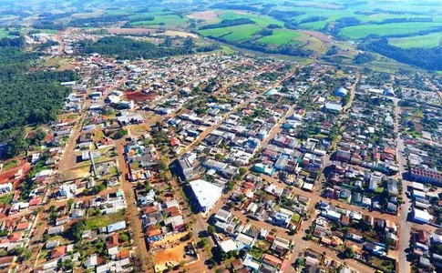 Município de Manoel Ribas, na região central do Estado