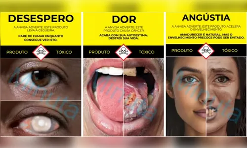 Anvisa apresenta novas fotos de embalagens para cigarros