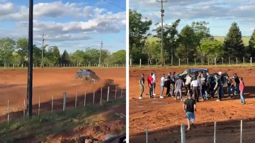 O fato ocorreu na tarde do último domingo (13), no município de Coxilha