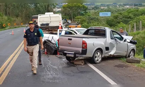 Colisão na BR-153 em Jacarezinho deixa um morto e um ferido grave