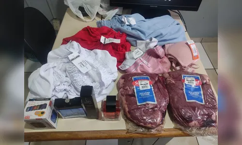 Picanhas, roupas e perfumes: ladrão é preso após furtos em Apucarana