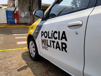 Polícia Militar esteve no local e registrou a ocorrência