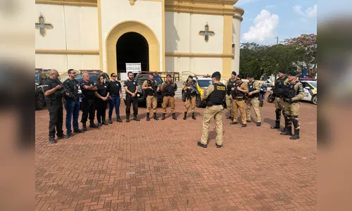 Apucarana: PM e Polícia Civil lançam operação de reforço da segurança