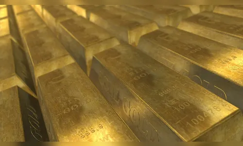 Ouro fecha dia em queda, mas sobe na semana, limitado por payroll