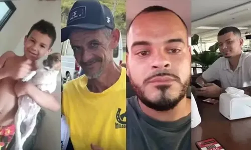 Três homens e uma criança são mortos e enterrados em sítio