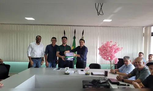 Rodolfo Mota e Junior da Femac realizam 1ª reunião de transição; veja