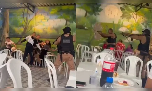 Homem invade festa de aniversário com fuzil e causa pânico no PR