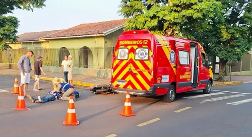 Siate dos Bombeiros atendeu idoso no local