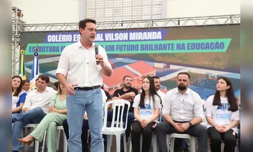 Ratinho Junior pede licença do cargo para se dedicar às eleições