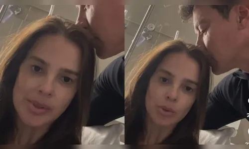 Esposa de Rodrigo Faro revela que está com tumor raro e maligno