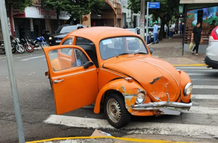 A cena chamou bastante a atenção de pedestres e curiosos que passavam pelo local, que fica ao lado do Terminal Urbano de Apucarana.