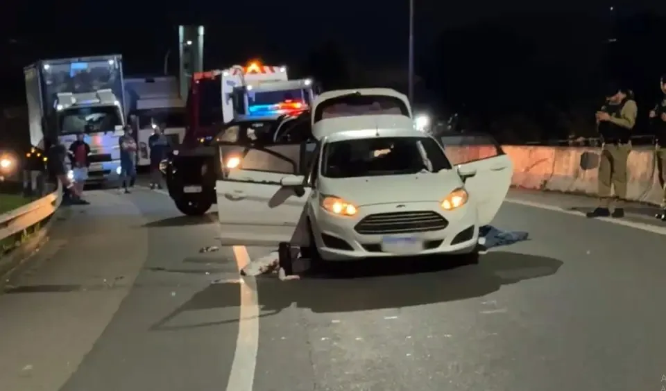 A ocorrência foi finalizada em um trecho da BR-376, em São José dos Pinhais