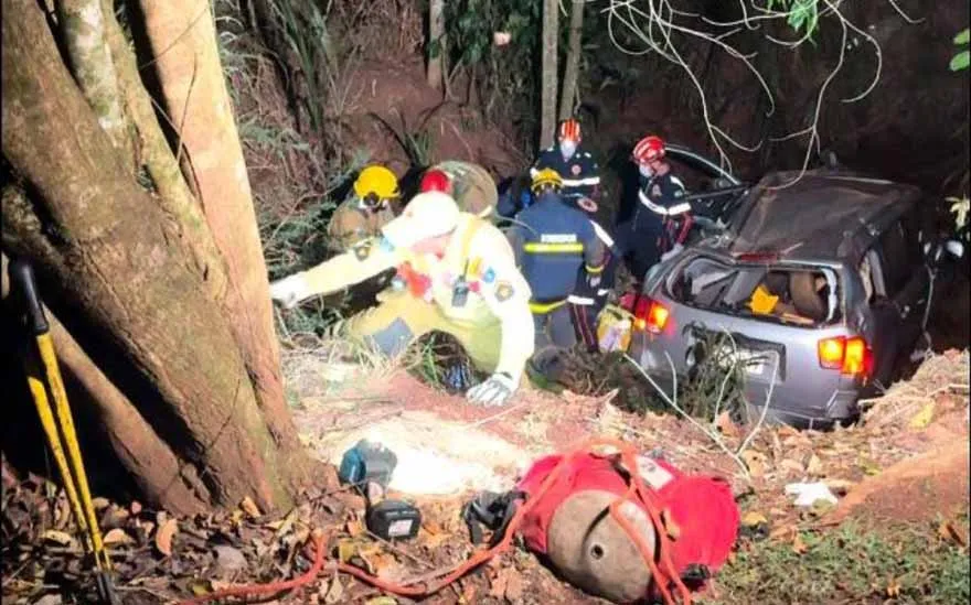 Acidente ocorreu na Estrada da Boiadeira