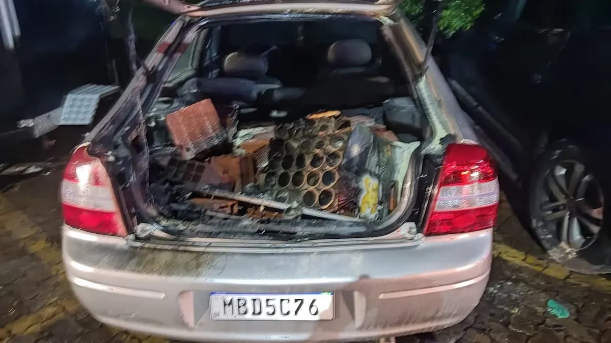 Explosivos estavam em carro na Praça dos Três Poderes