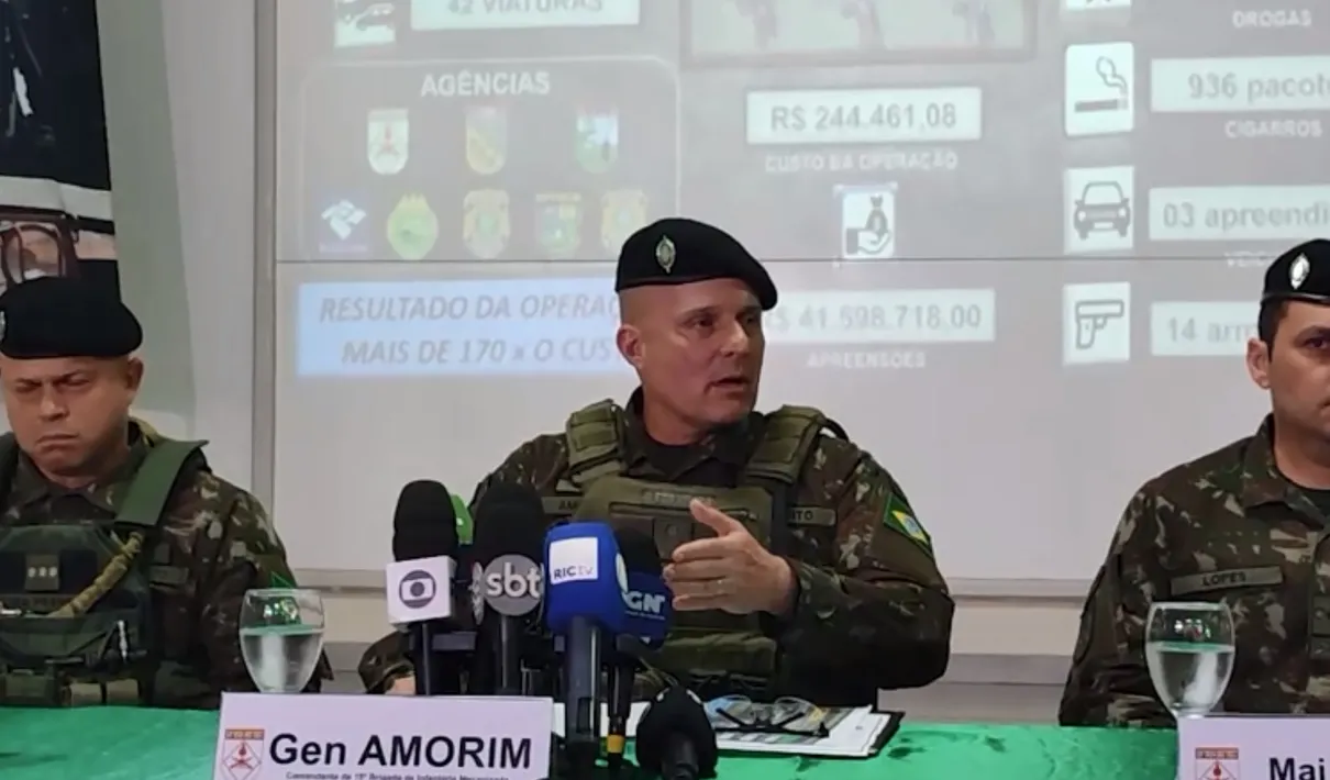 General diz que militares envolvidos em furto de armas serão expulsos do Exército