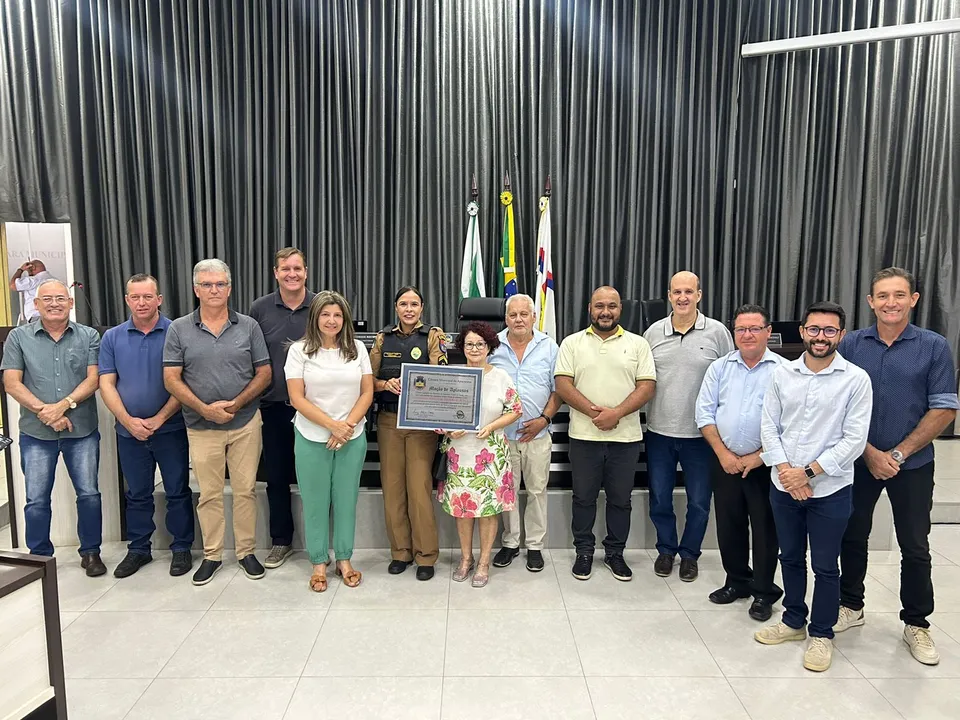 Homenagem aconteceu na Câmara de Vereadores