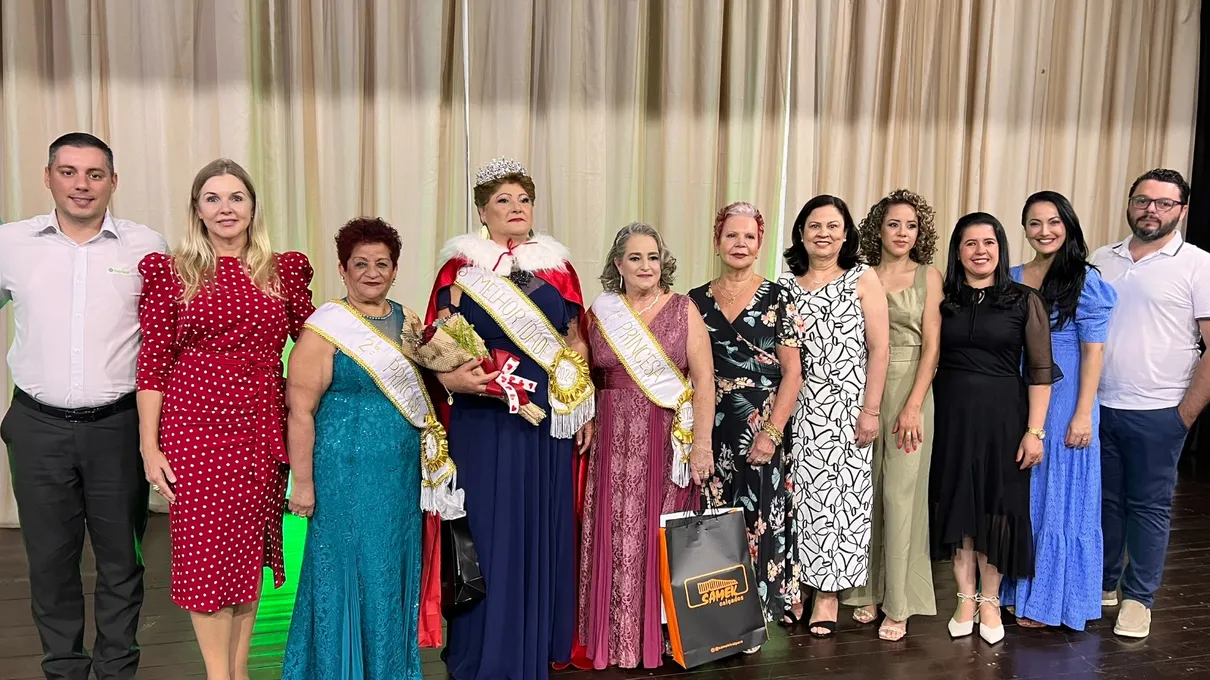 Ivaiporã coroa Miss Melhor Idade 2024 em evento no Centro Cultural