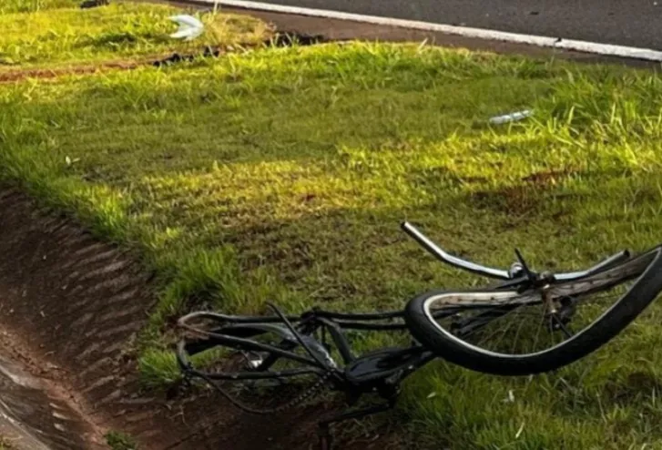 O atropelamento ocorreu por volta das 17h15 e envolveu uma caminhonete Chevrolet S10, com placas de Santo Antônio do Caiuá.