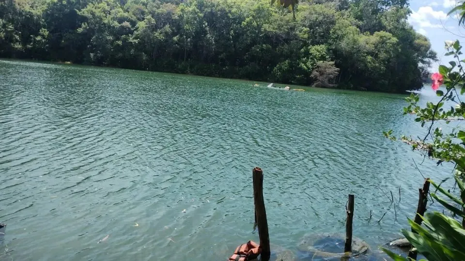 O corpo do pescador estava enroscado na rede de pesca