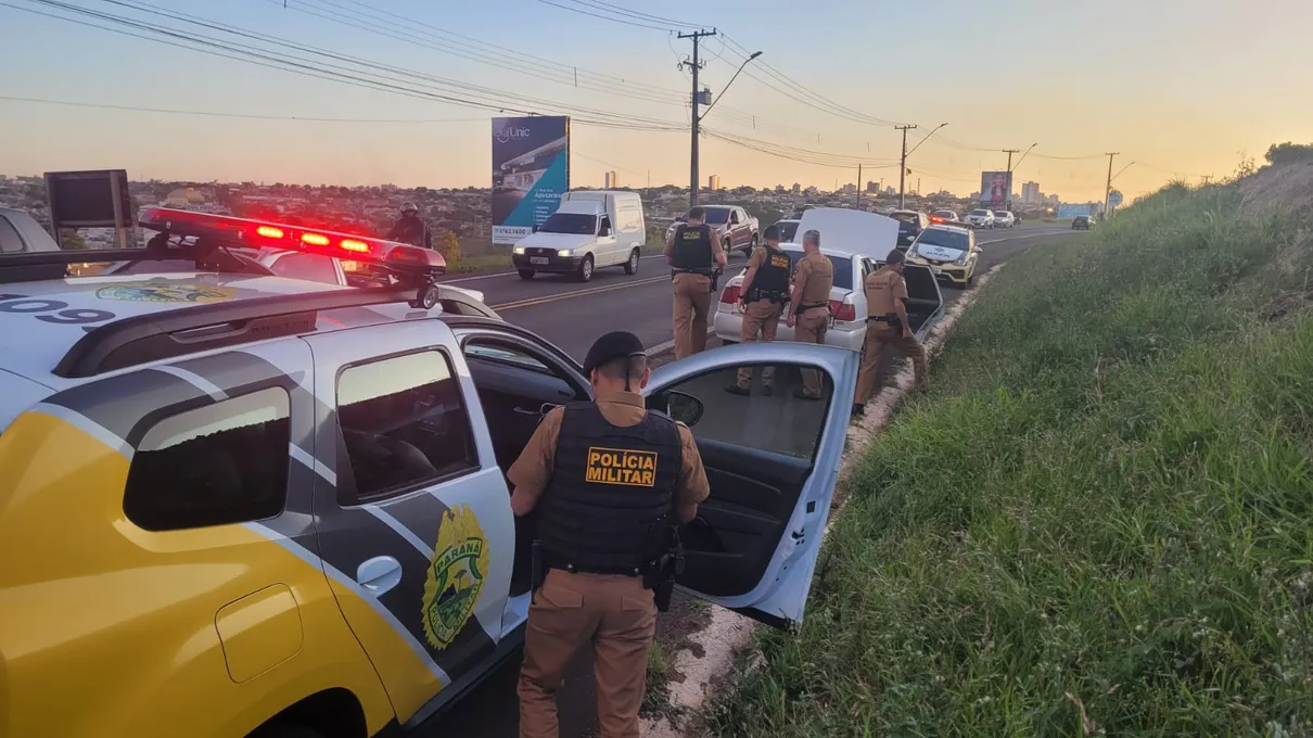 Um dos envolvidos foi preso na Avenida Brasil, em Apucarana, no mesmo dia do confronto