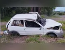 Homem fica ferido em capotamento na PR-487 em Cândido de Abreu