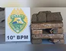 PM apreende 7,5 kg de maconha de Mauá da Serra