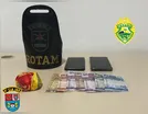 Pai e filho são flagrados com drogas na PR-082 em operação da Rotam