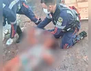 Ataque com facão deixa duas pessoas gravemente feridas em Faxinal