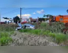 Motorista perde controle de veículo e cai em barranco em Jandaia
