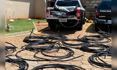 Ladrão de fios é preso e delata comprador em Apucarana