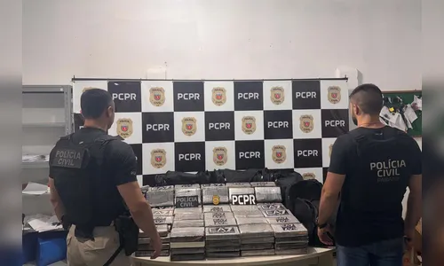 Após maior apreensão do ano, PCPR prende casal com 169 kg de cocaína