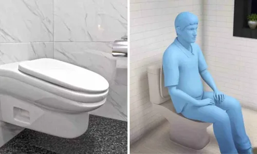 Sanitário desconfortável que diminui pausa no trabalho viraliza na web