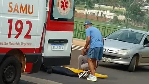 A jovem foi encaminhada ao hospital com suspeita de fratura no braço