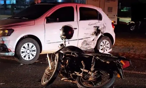 Motociclista morre após colidir com carro na PR-218 em Sabáudia