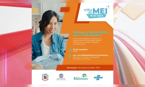 Arapongas terá evento gratuito para pequenos empresários nesta sexta