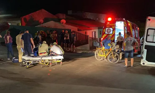 Grave acidente deixa dois motociclistas feridos em Apucarana