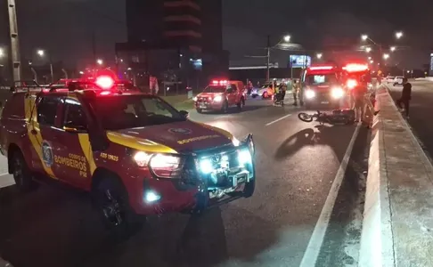 Acidente aconteceu na BR-376 em São José dos Pinhais