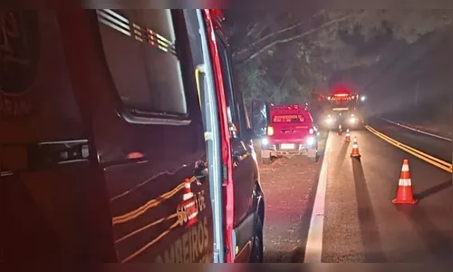 Acidente no Contorno Norte deixa uma pessoa ferida em Apucarana