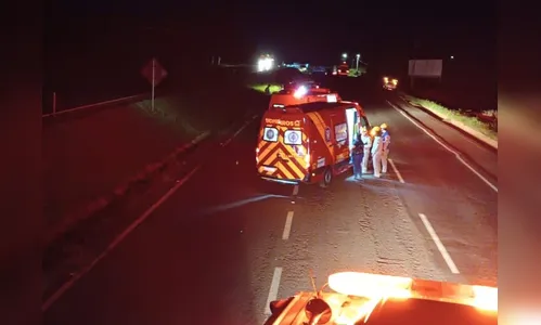 Sete pessoas ficam feridas após acidente na BR-376 em Apucarana