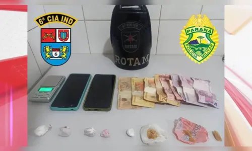 Duas mulheres são presas pela PM em operação contra tráfico de drogas