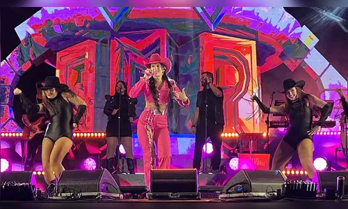 Ana Castela atrai multidão e lota arena do Parque de Exposição