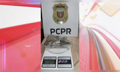 Suspeito de tráfico de drogas é preso em flagrante em Arapongas