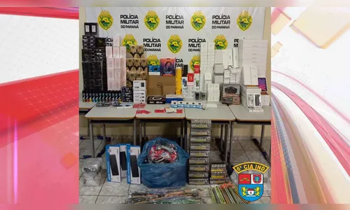 Polícia apreende R$ 800 mil em mercadorias de descaminho em Ivaiporã