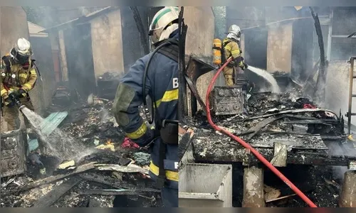 Incêndio provoca morte de idoso cadeirante e destrói casa no Paraná