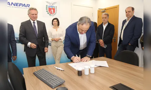 Sanepar firma parceria para remover excesso de flúor natural na água