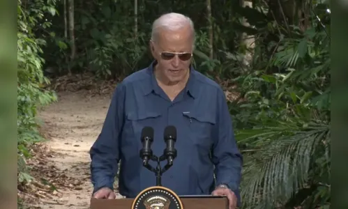 Biden em Manaus: “Dizem que Amazônia é pulmão do mundo, é o coração”
