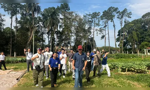 Colégio Agrícola de Apucarana recebe comitiva de alunos do Japão